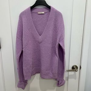 TIBI ALPACA SWEATER